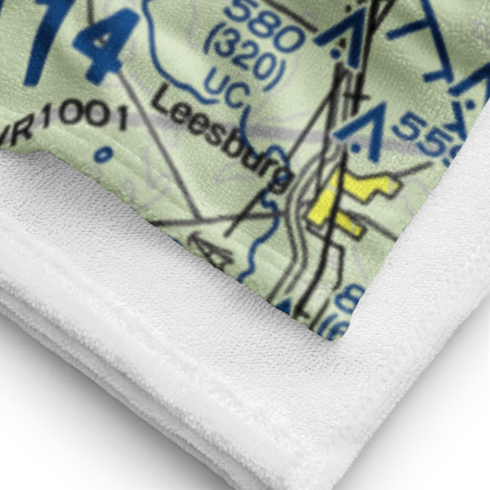 Young Field (9GA3) VFR Sectional Towel 