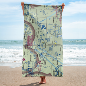 Young Private Airport (06WI) VFR Sectional Towel