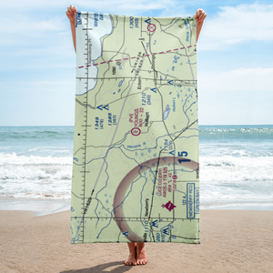 Young's Airport (0MI6) VFR Sectional Towel