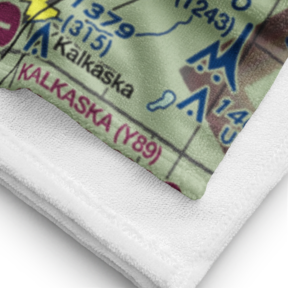 Yuba Airport (34U) VFR Sectional Towel 