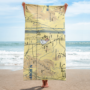 Yucca Airstrip (UCC) VFR Sectional Towel