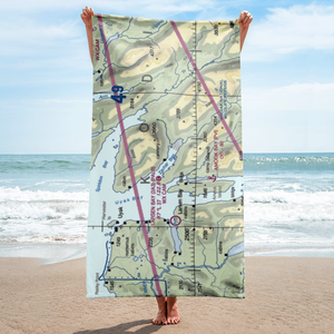 Zachar Bay Seaplane Base (KZB) VFR Sectional Towel