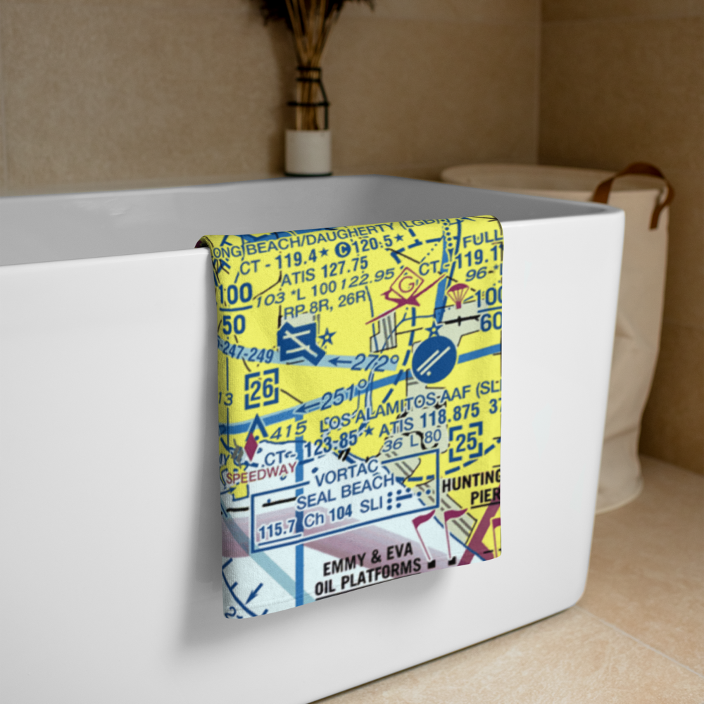 Zamperini Field (TOA) VFR Sectional Towel 