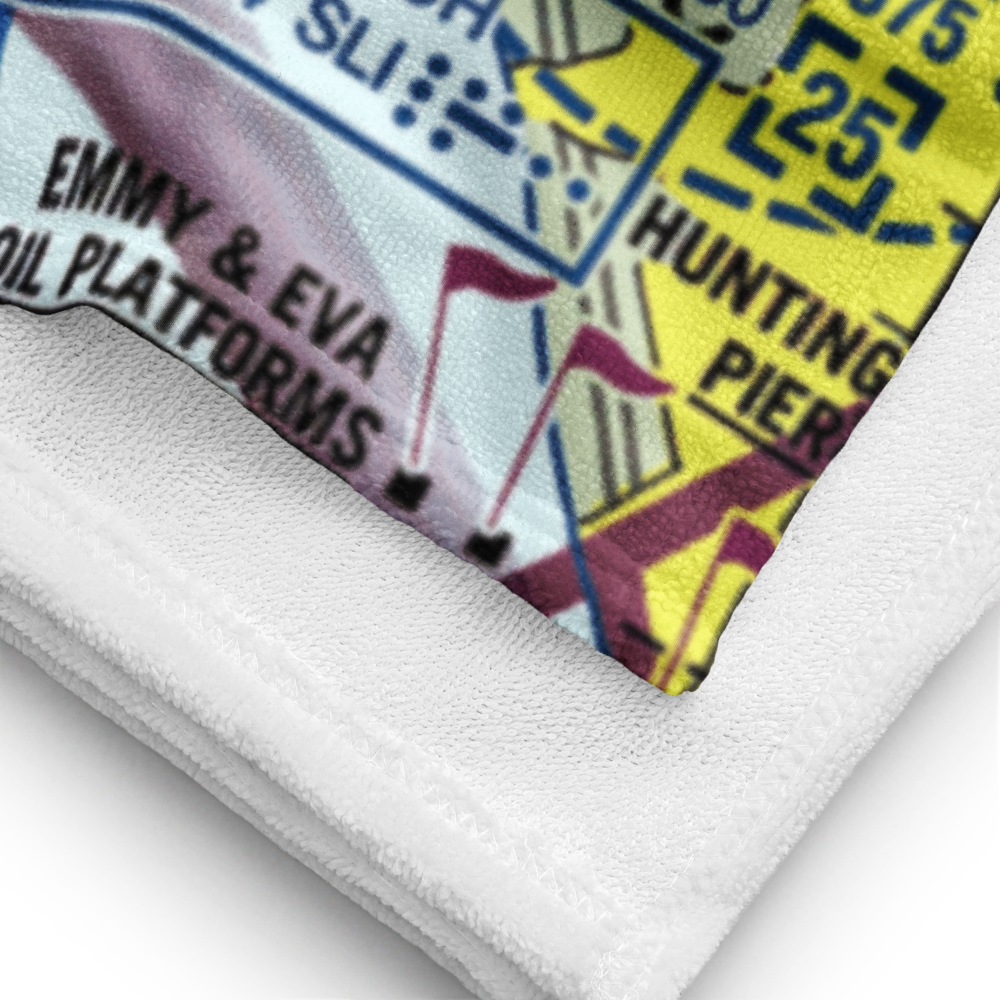 Zamperini Field (TOA) VFR Sectional Towel 