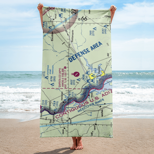 Zapata County Airport (APY) VFR Sectional Towel