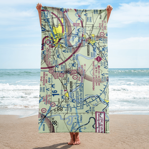 Zeller Elev County Airport (IN23) VFR Sectional Towel