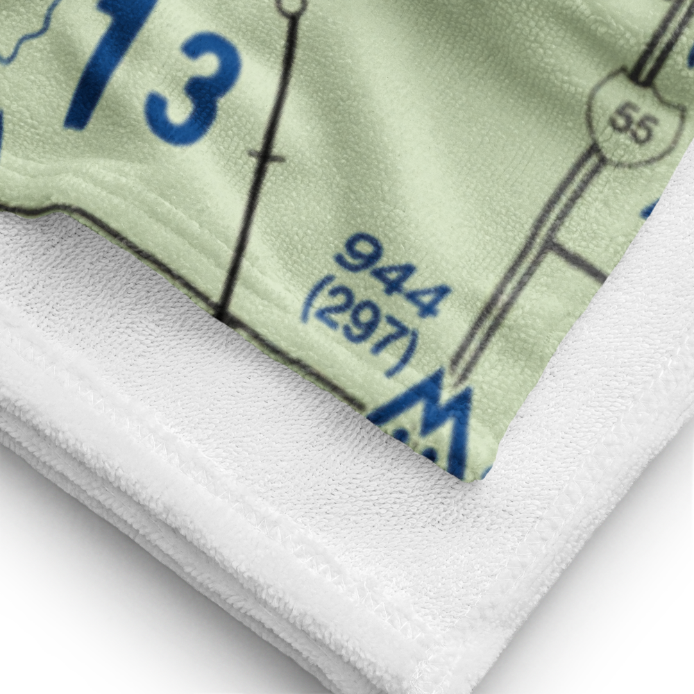 Zelmer Memorial Airpark Inc Airport (5K1) VFR Sectional Towel 