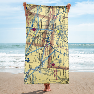 Ziggy's Airport (0ID1) VFR Sectional Towel