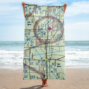 Zoomer Field (1LL8) VFR Sectional Towel