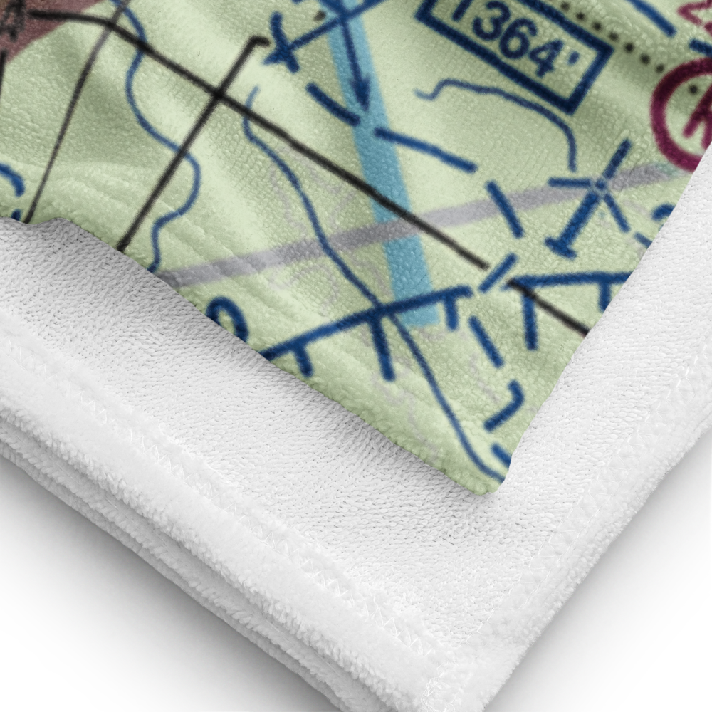 Zoomer Field (1LL8) VFR Sectional Towel 