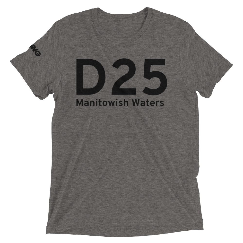 IATA Airport Code Template Tri-blend T-Shirt (black letters) 