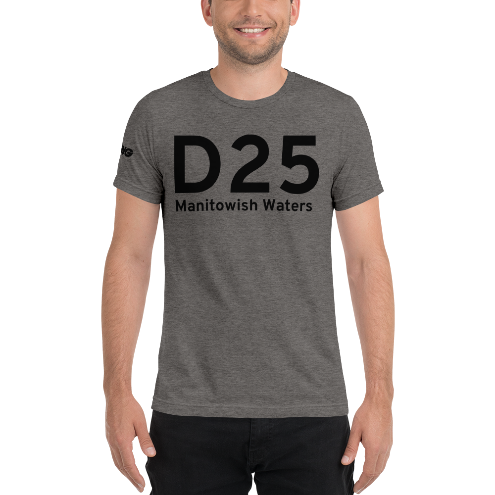 IATA Airport Code Template Tri-blend T-Shirt (black letters) 