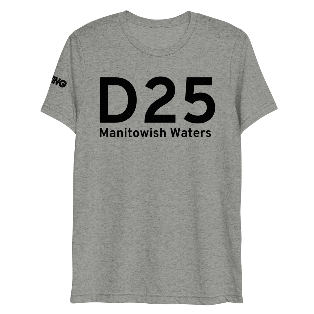 IATA Airport Code Template Tri-blend T-Shirt (black letters) 