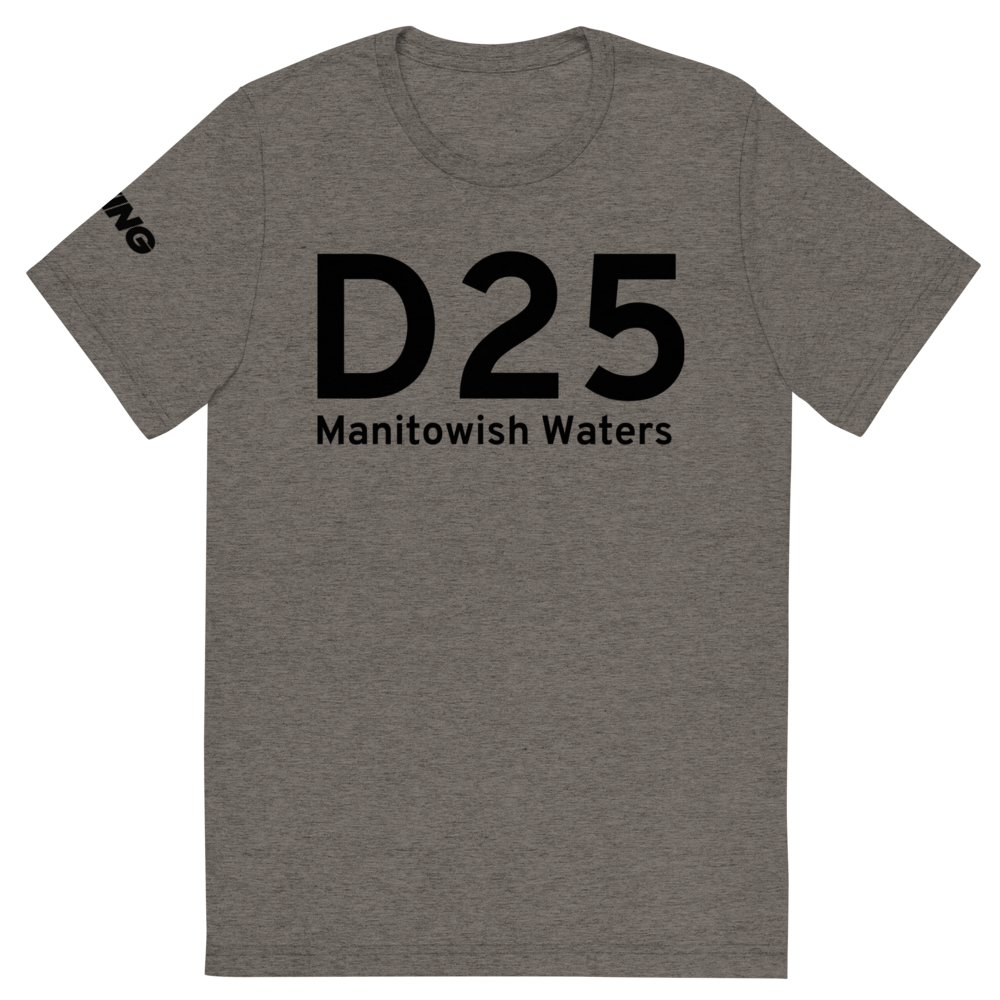 IATA Airport Code Template Tri-blend T-Shirt (black letters) 