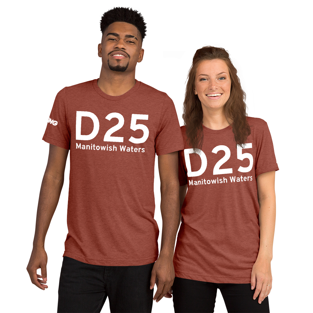 IATA Airport Code Template Tri-blend T-Shirt (white letter) 