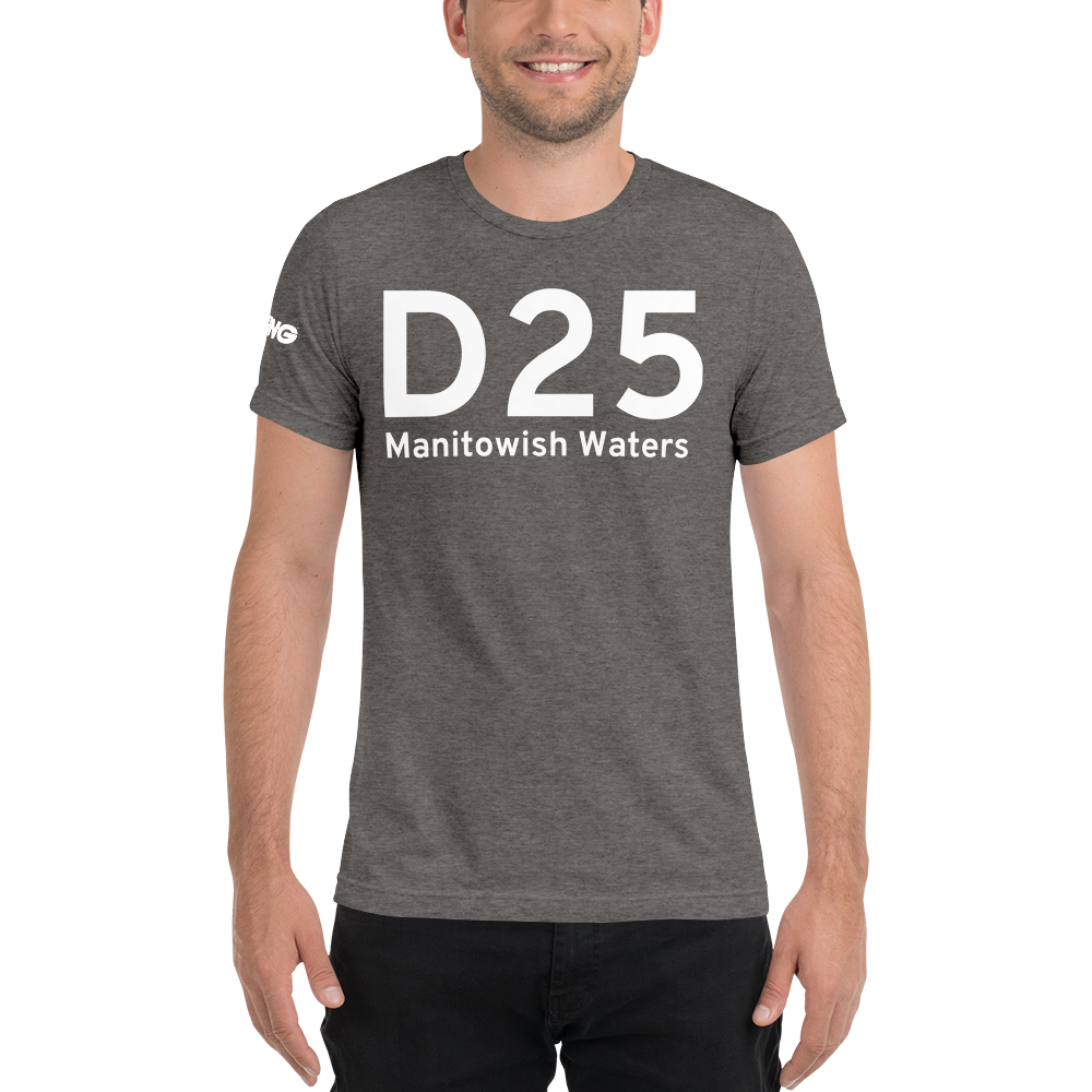 IATA Airport Code Template Tri-blend T-Shirt (white letter) 