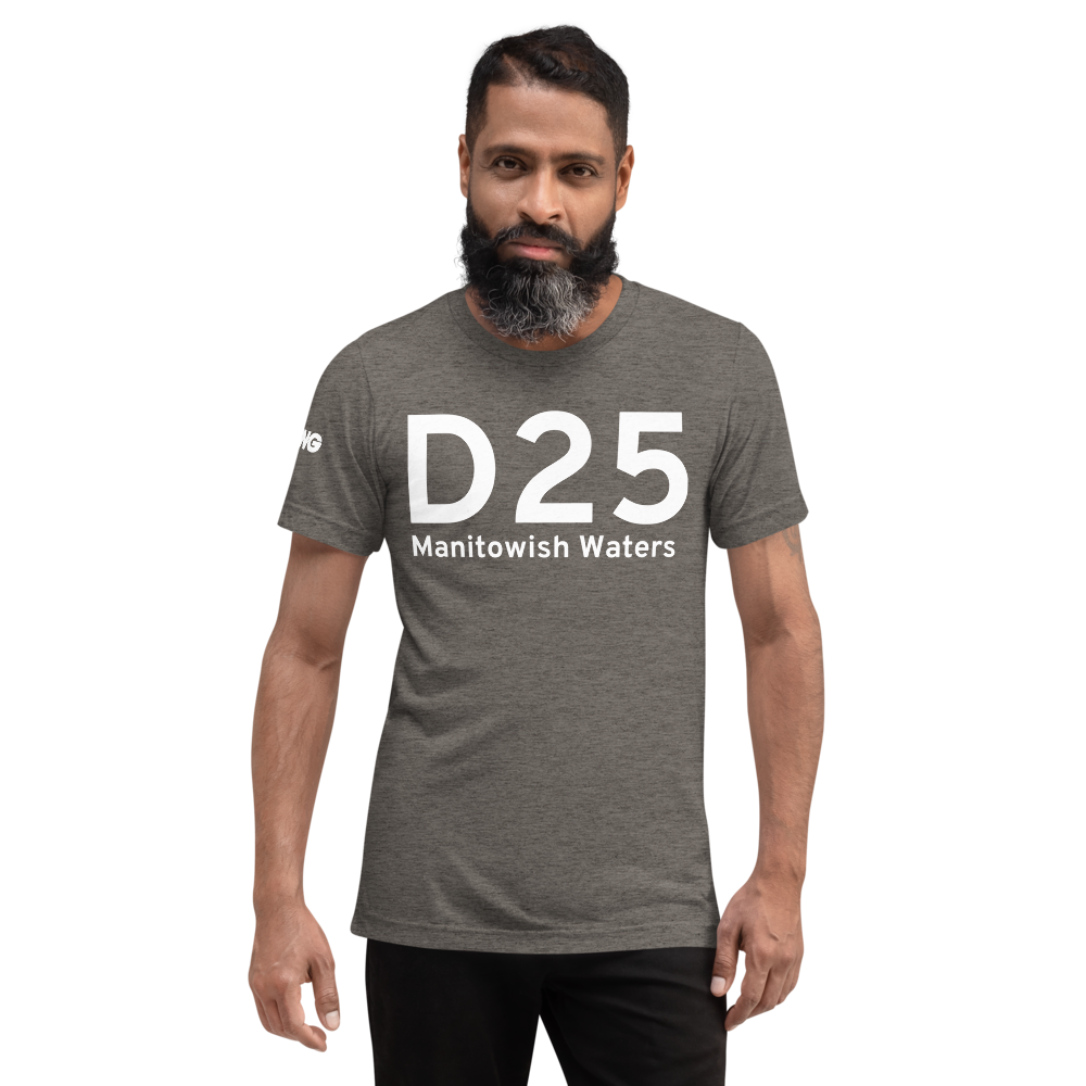 IATA Airport Code Template Tri-blend T-Shirt (white letter) 