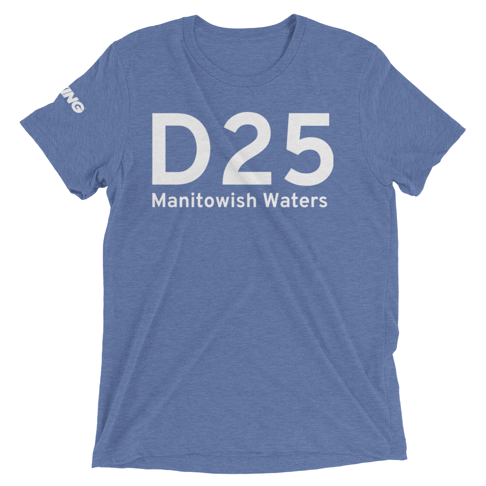 IATA Airport Code Template Tri-blend T-Shirt (white letter) 