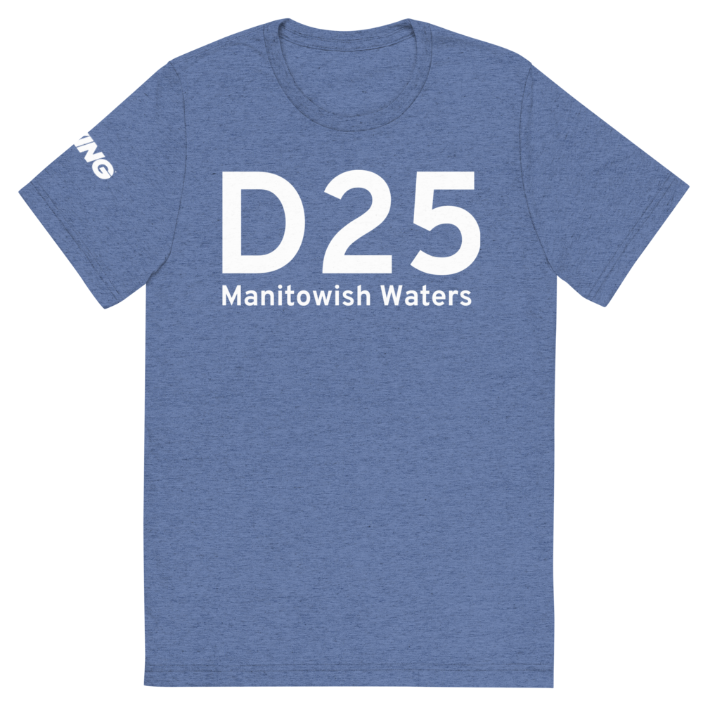 IATA Airport Code Template Tri-blend T-Shirt (white letter) 