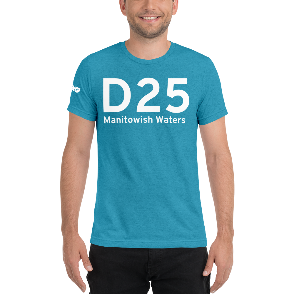 IATA Airport Code Template Tri-blend T-Shirt (white letter) 