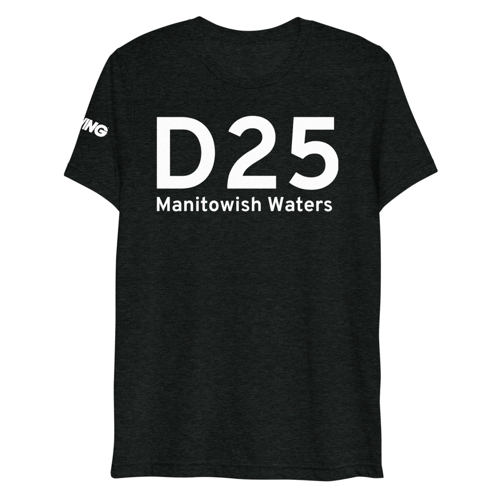 IATA Airport Code Template Tri-blend T-Shirt (white letter) 