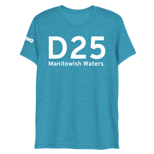 IATA Airport Code Template Tri-blend T-Shirt (white letter)