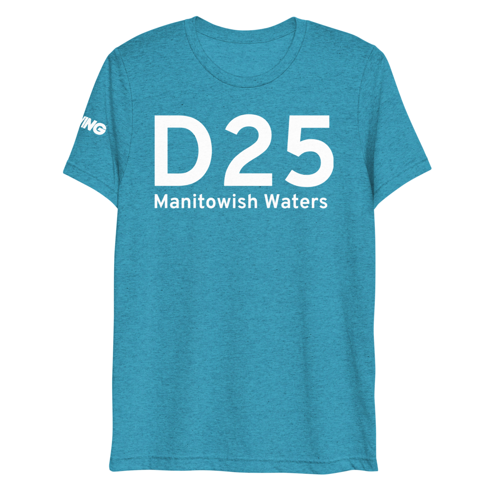 IATA Airport Code Template Tri-blend T-Shirt (white letter) 