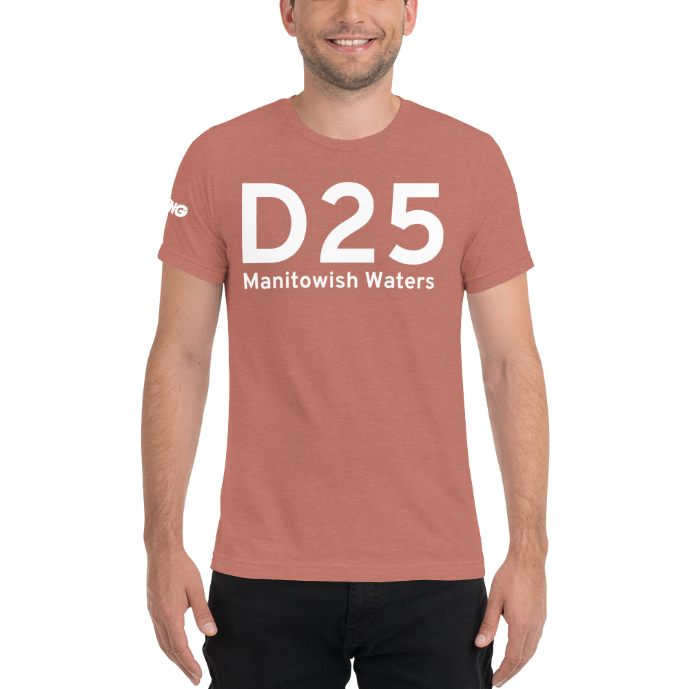 IATA Airport Code Template Tri-blend T-Shirt (white letter) 