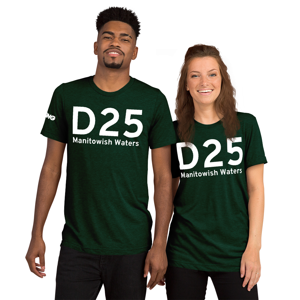 IATA Airport Code Template Tri-blend T-Shirt (white letter) 