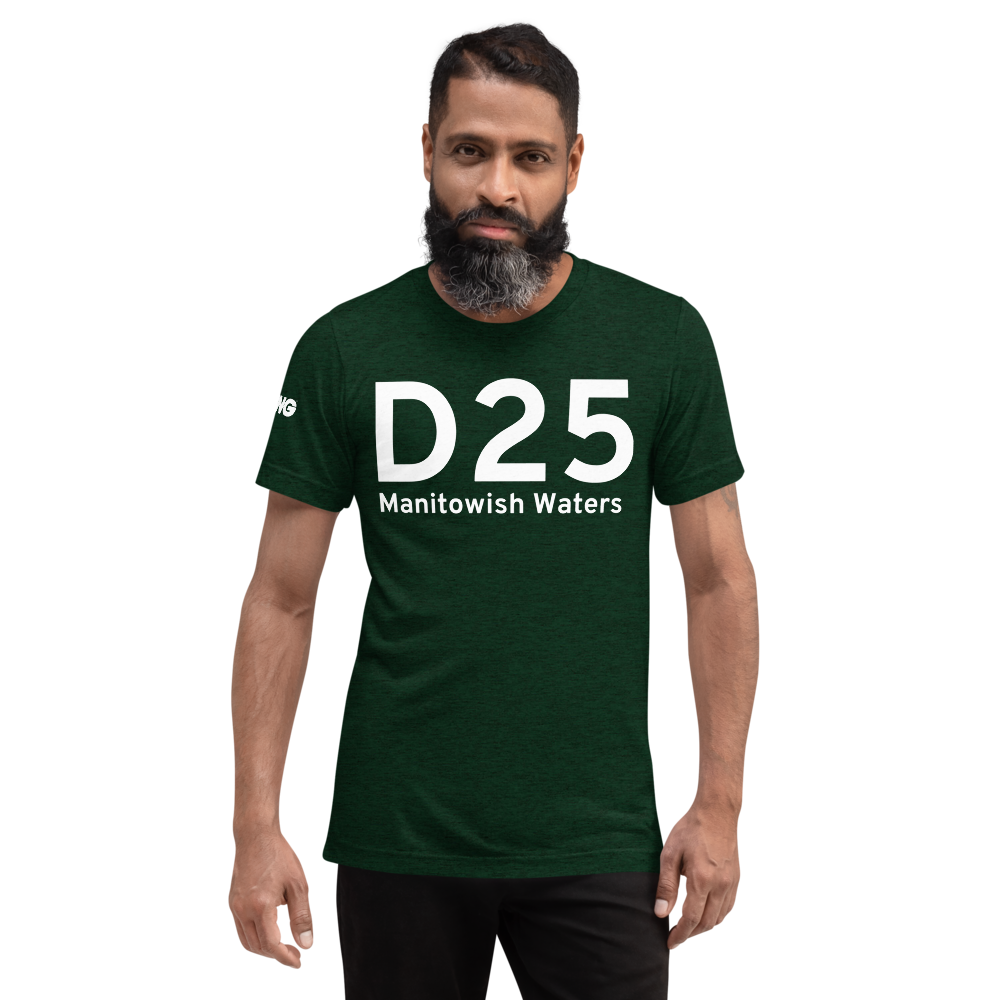 IATA Airport Code Template Tri-blend T-Shirt (white letter) 