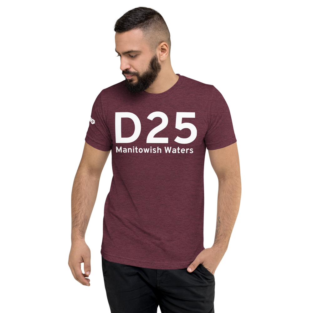 IATA Airport Code Template Tri-blend T-Shirt (white letter) 