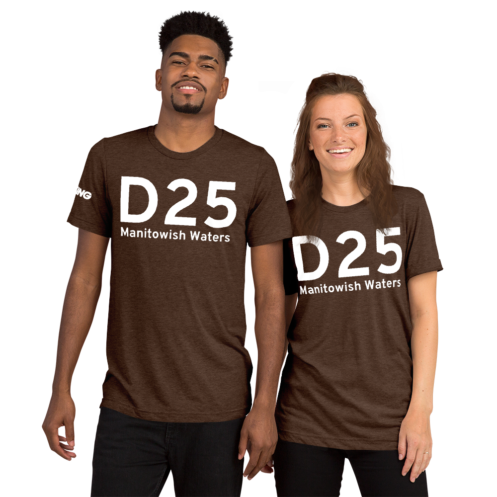 IATA Airport Code Template Tri-blend T-Shirt (white letter) 