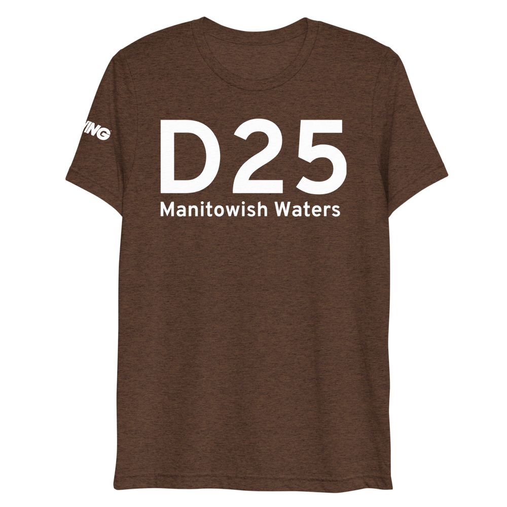 IATA Airport Code Template Tri-blend T-Shirt (white letter) 