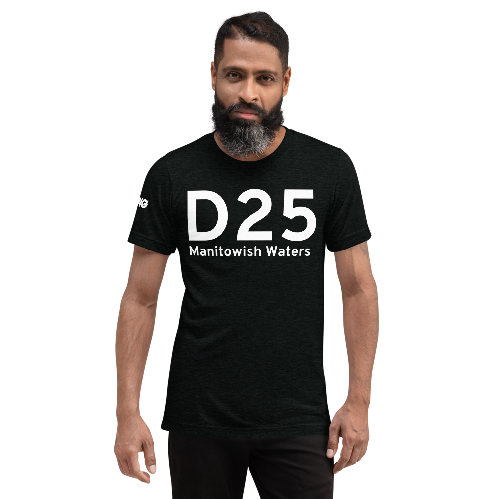 IATA Airport Code Template Tri-blend T-Shirt (white letter) 