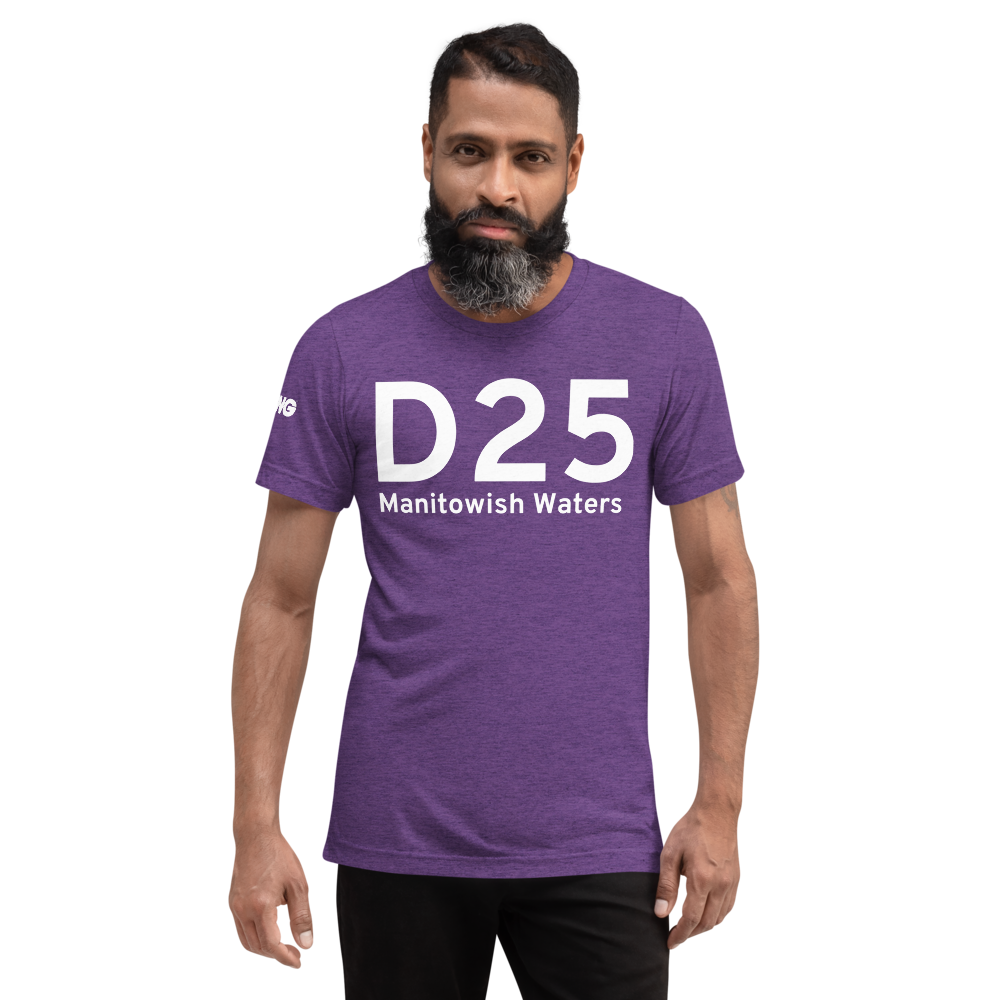 IATA Airport Code Template Tri-blend T-Shirt (white letter) 