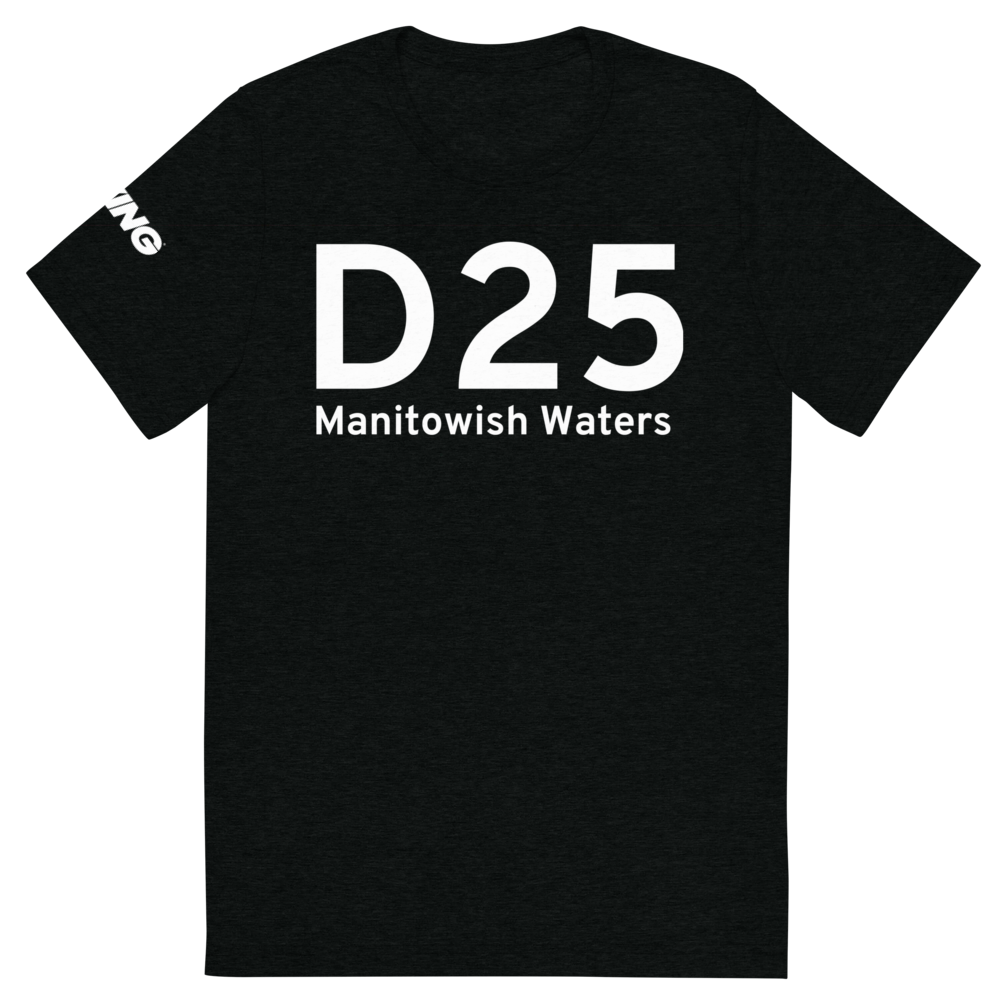 IATA Airport Code Template Tri-blend T-Shirt (white letter) 