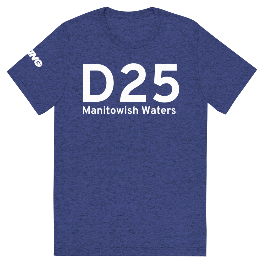 IATA Airport Code Template Tri-blend T-Shirt (white letter) 