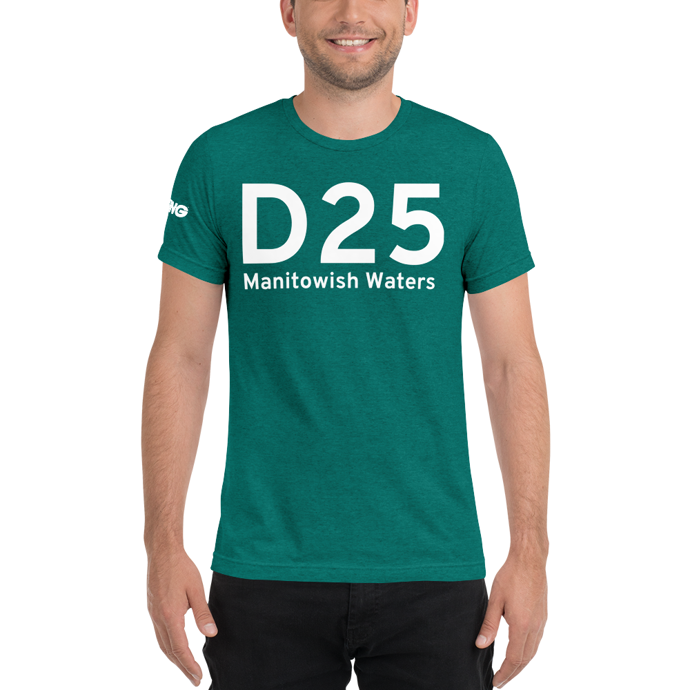 IATA Airport Code Template Tri-blend T-Shirt (white letter) 