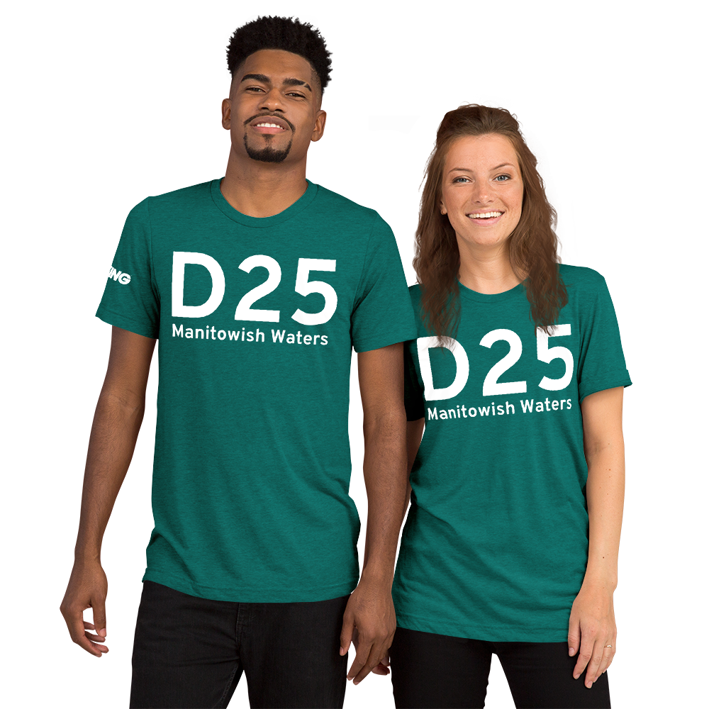 IATA Airport Code Template Tri-blend T-Shirt (white letter) 