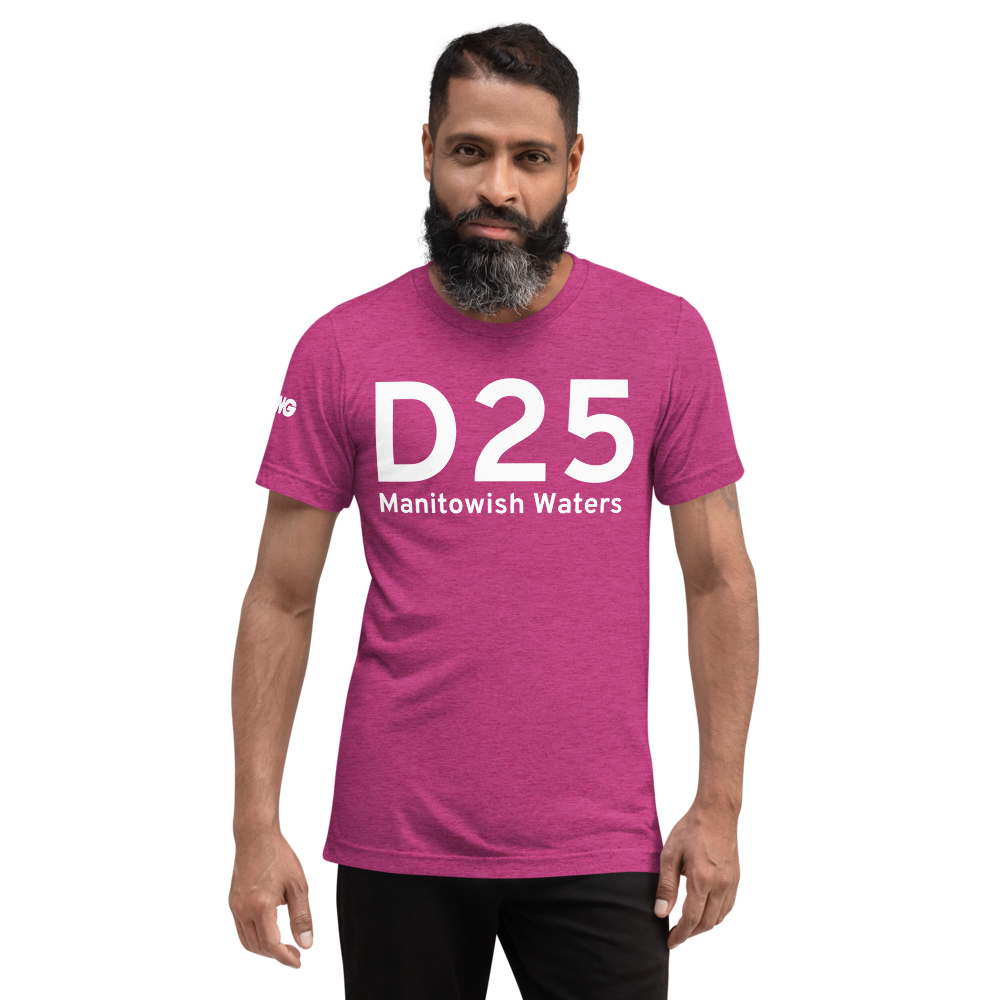 IATA Airport Code Template Tri-blend T-Shirt (white letter) 