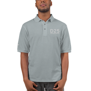 IATA Airport Code Template Port Authority Embroidered Polo Shirt (white letters)