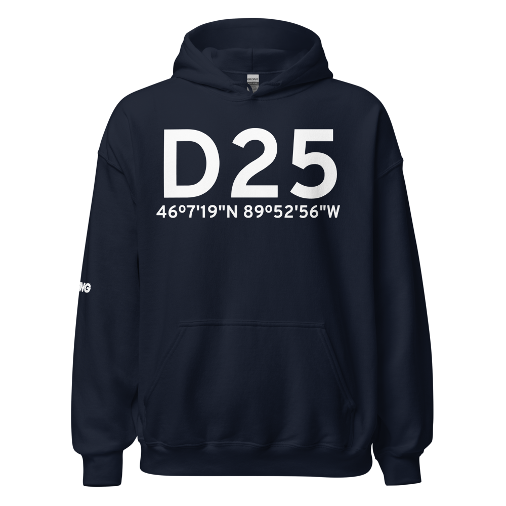 IATA Airport Code Template Hoodie Sweatshirt 
