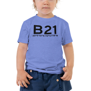 Carrabassett (KB21) Airport Toddler T-Shirt