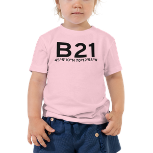 Carrabassett (KB21) Airport Toddler T-Shirt