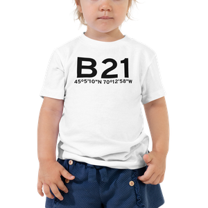 Carrabassett (KB21) Airport Toddler T-Shirt