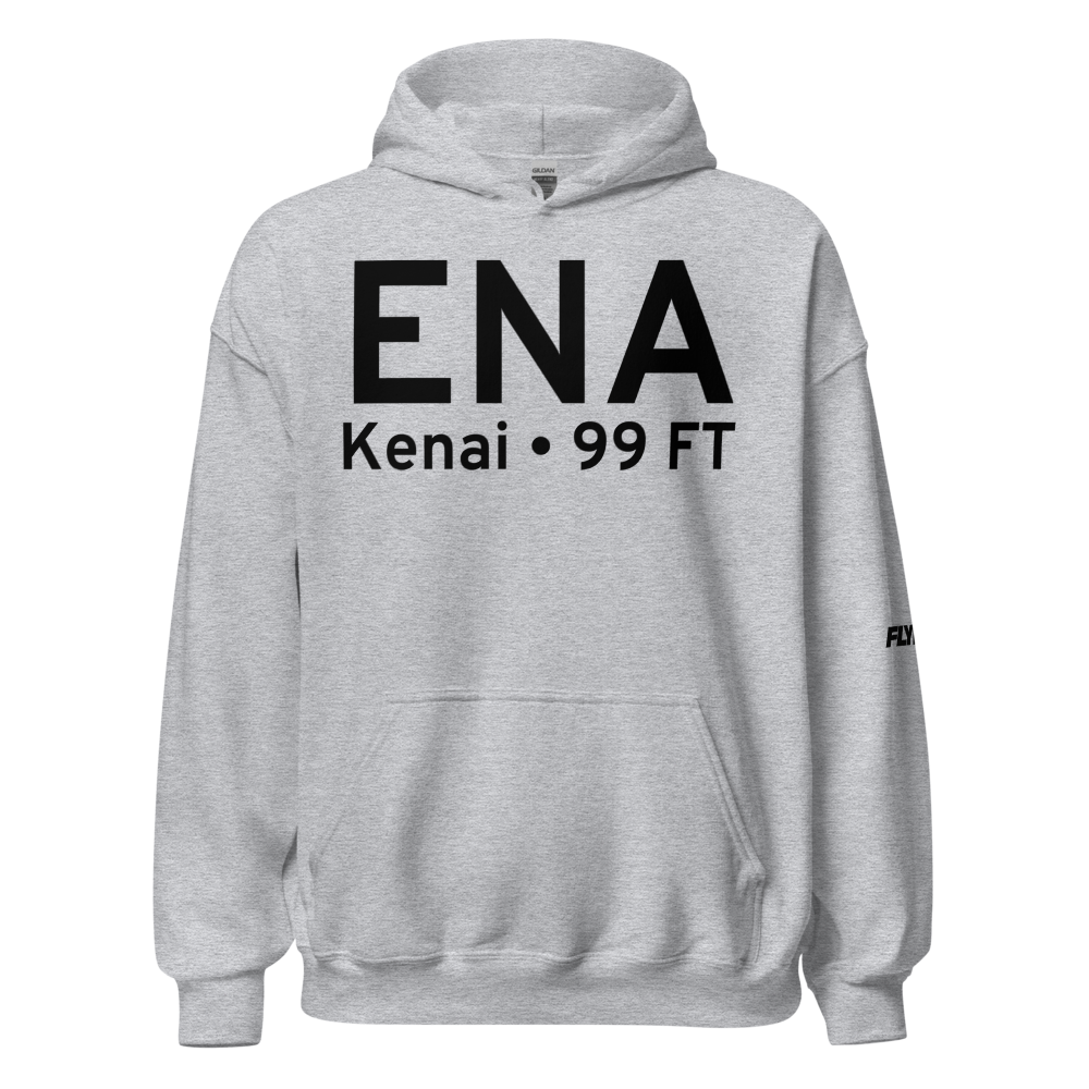 Kenai (PAEN) Airport Hoodie Sweatshirt 