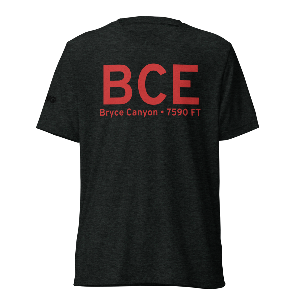 Bryce Canyon (KBCE) Airport Tri-blend T-Shirt 
