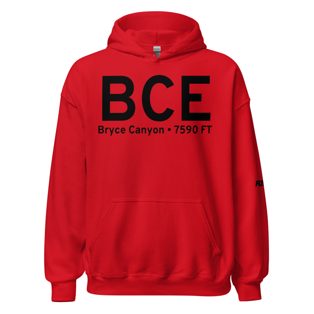 Bryce Canyon (KBCE) Airport Hoodie Sweatshirt 