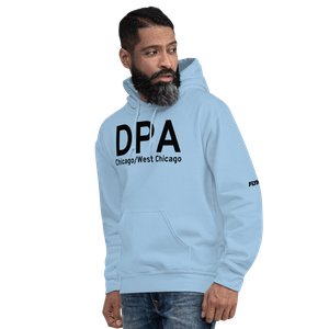 Chicago/West Chicago (KDPA) Airport Hoodie Sweatshirt