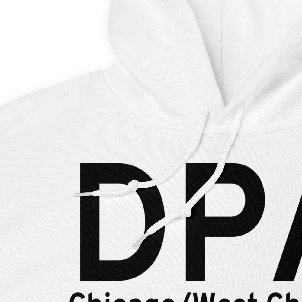 Chicago/West Chicago (KDPA) Airport Hoodie Sweatshirt 